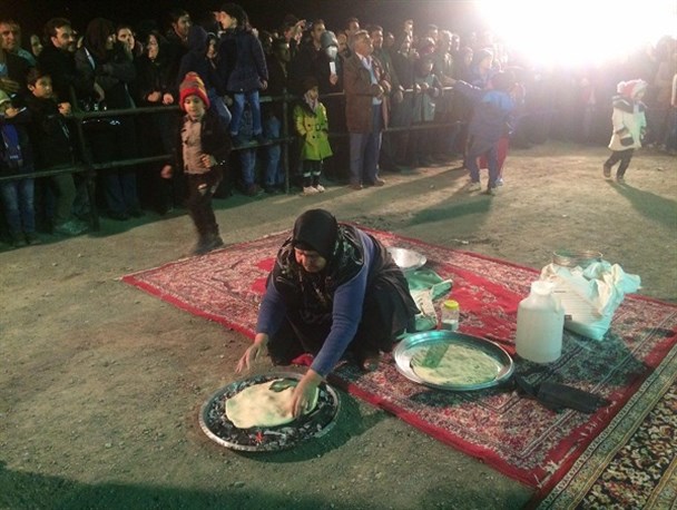 برگزاری مراسم کهن طلب باران در روستای جمل آباد بافت + تصاویر