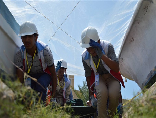 اجرای دهمین دوره طرح ملی دادرس جمعیت هلال احمر در ۲۵۰ کانون دانش آموزی مدرسه هرمزگان