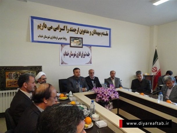 حمید غیاثی فرماندار شهرستان خنداب شد