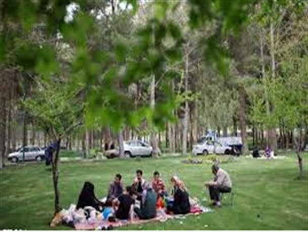 احداث بوستان های روستای در شهرستان کنگاور