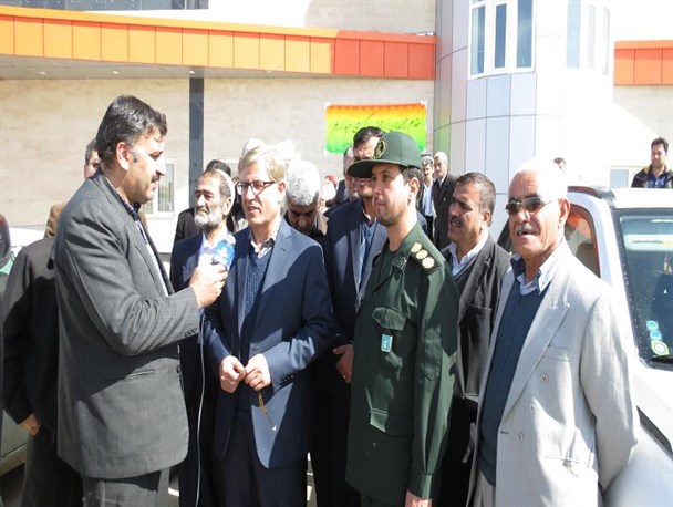 بیمارستان شهدای دهگلان با حضور وزیر بهداشت و درمان درکردستان افتتاح شد