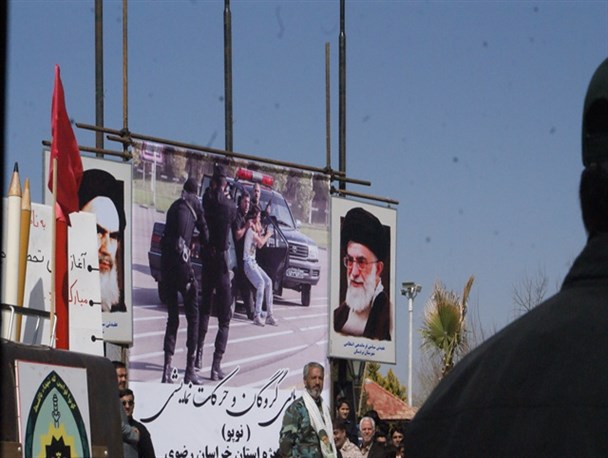 تصاویر مانور اقتدار و  رهایی گروگان در بردسکن