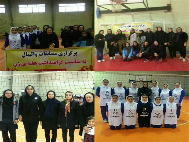 تیم والیبال رعنا قهرمان مسابقات هفته زن کردکوی شد