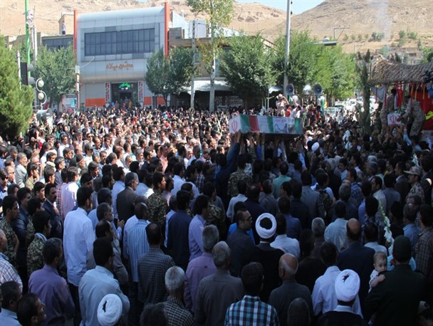 پیکر شهید بربط به سمیرم باز می گردد