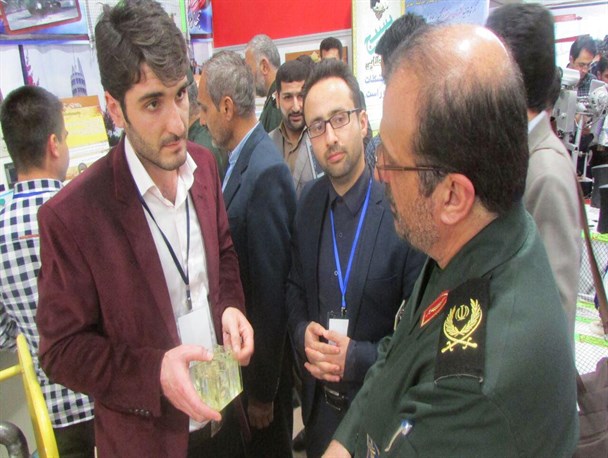 بازدید سردار صادقی از " غرفه بسیج علمی گلستان " در چهارمین جشنواره علم و فناوری تهران + تصاویر