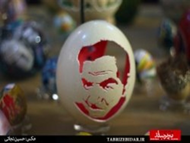 تصویری/ استقبال از نمایشگاه تخم مرغ های نوروزی ادامه دارد