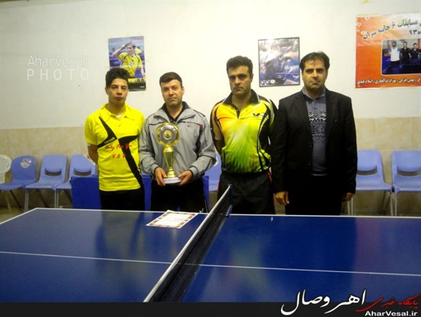 مسابقات پینگ پنگ جام نوروز در اهر برگزار شد