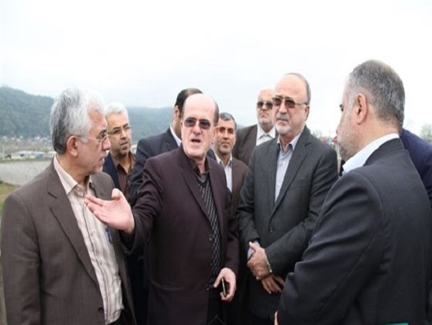 استاندار گیلان از کنار گذر لنگرود بازدید کرد