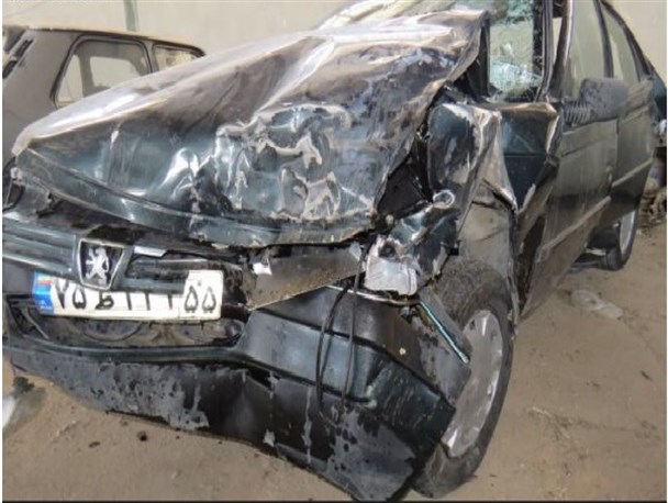 جاده کم عرض و غیراستاندارد باز هم حادثه آفرید/ خطر از بیخ گوش مسافران نوروزی گذشت