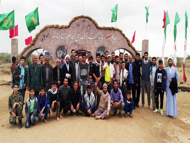 اردوی راهیان نور بسیجیان قیروکارزین+ عکس