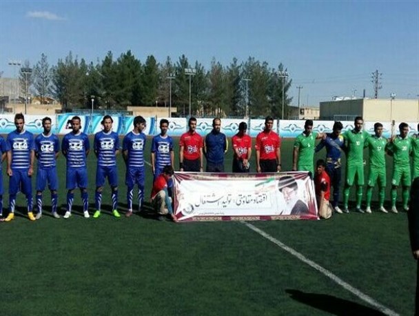 برد شیرین گل گهر مقابل خیبر خرم آباد/ صدر نشینی گل گهر در جدول لیگ یک