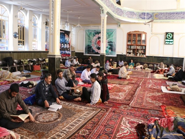 مراسم معنوی اعتکاف در میاندوآب/ تصاویر