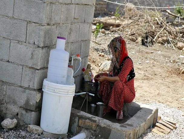 آب ۳۶ روستای ثلاث باباجانی قطع شد