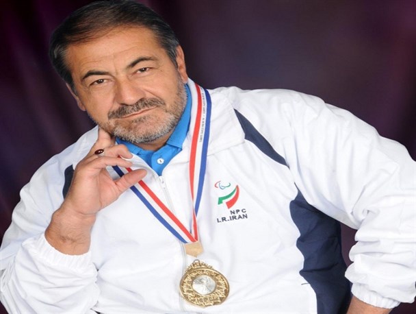 معلولیت اسد الله عظیمی مانع رسیدن به اهداف ورزشی نشد