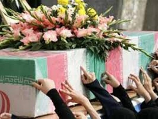 تشییع پیکر جانباز 70 درصد جنگ تحمیلی در اراک
