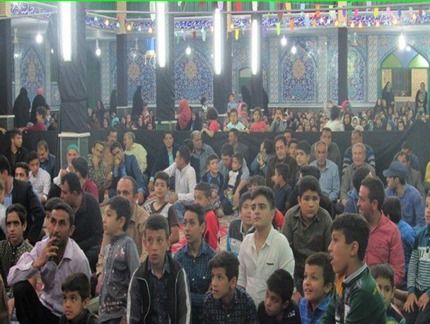 برگزاری مراسم جشن ولادت حضرت ابوالفضل (ع) در حسینیه اعظم بادرود+ تصاویر