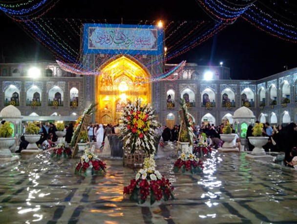 مراسم احیای شب نیمه شعبان در حرم مطهر رضوی برگزار می شود