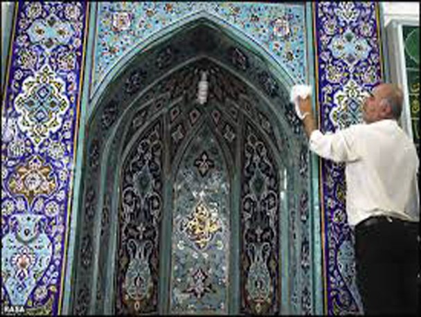 900 مسجد در استان کرمانشاه غبار روبی می شوند