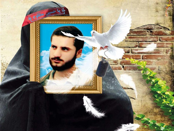 مادر مهربان و صبوری دیگر به فرزندش شهیدش پیوست