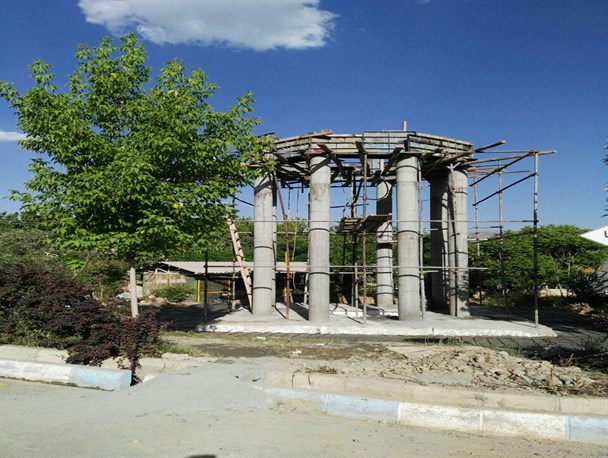 یادمان شهدای گمنام دانشگاه علوم پزشکی کُردستان به روایت تصویر