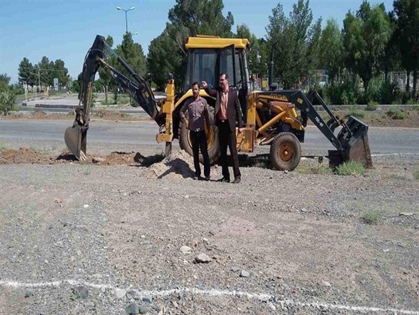 شروع عملیات اجرایی میدان ورودی دانشگاه پیام نور واحد زواره