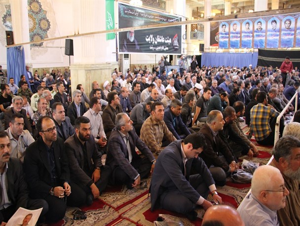 مراسم گرامیداشت استاندار اسبق گیلان در مصلی رشت برگزار شد