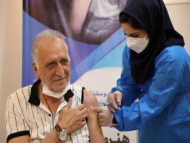 واکسیناسیون دومین گروه هنرمندان پیشکسوت انجام شد
