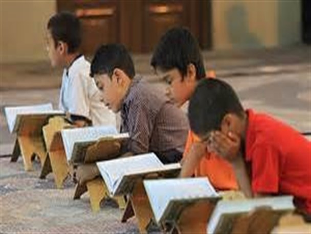 مراسم جزء خوانی قرآن در نراق