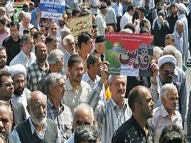 زمان و مکان راهپیمایی روز جهانی قدس در شهرستان زرندیه اعلام شد
