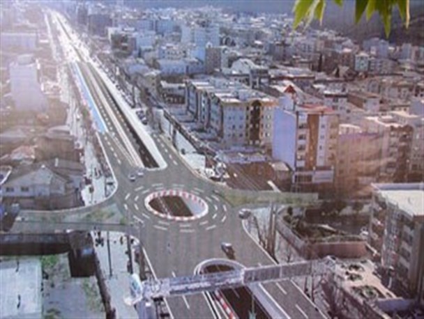 تصاویر / کلنگ‌زنی همزمان 2 تقاطع غیرهمسطح در گرگان