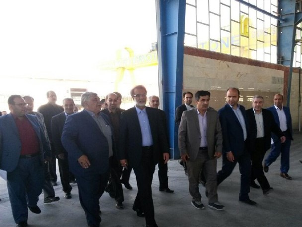 بازدید معاون وزیر صنعت از شهرک های صنعتی تیران و کرون