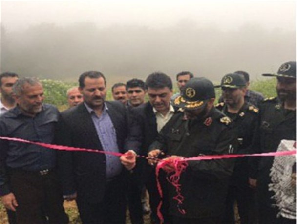 دومین مخزن ۱۰۰ مترمکعبی آب در علی آبادکتول افتتاح شد