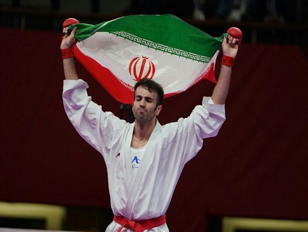 بهمن عسگری کاراته‌کا قزوینی در صدر جدول رنکینگ المپیک