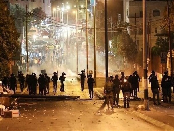 تظاهرات علیه شهرک‌سازی به زخمی شدن ده‎ها فلسطینی منجر شد