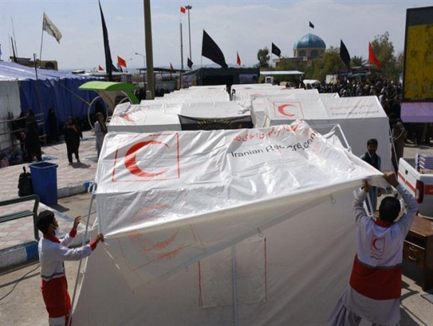 ارسال چادر "راب‌هال" مجهز به تهویه و سیستم‌های خنک کننده به هرمزگان / آمار جان‌باختگان افزایش نداشته است