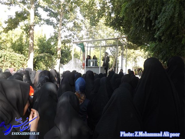 همایش ورزش صبحگاهی بانوان در بناب +تصاویر