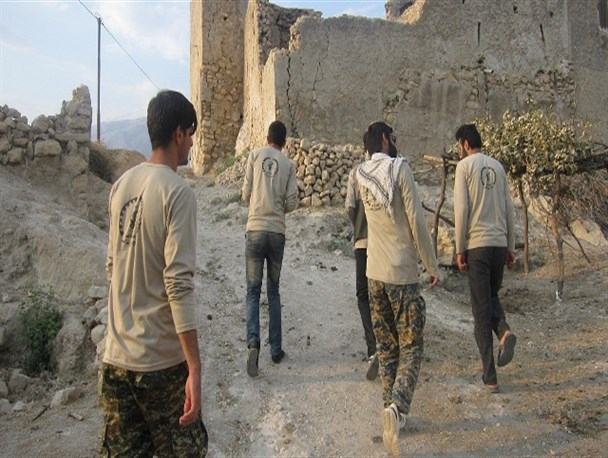 جهاد فرهنگی دانشجویان گچساران در دیاری محروم+تصاویر