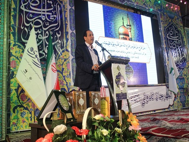 افتتاحیه هشتمین جشنواره بین المللی شعر رضوی به زبان عربی +تصاویر