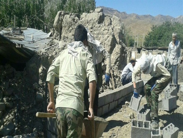اردوی جهادی بسیج دانشجویی تربت حیدریه در سفید سنگ+تصاویر