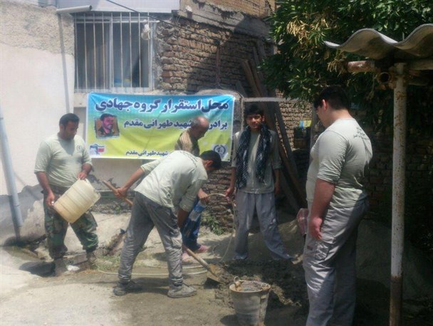 احداث آشپزخانه برای محرومین کردکوی توسط دانشجویان جهادگر+تصاویر
