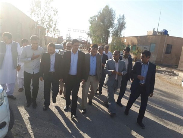 گزارش تصویری/بازدید هیئت تجاری ایالت بلوچستان پاکستان از بازارچه و پایانه مرزی میرجاوه