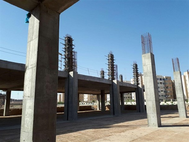 پیشرفت ساخت مصلی بزرگ پردیسان؛نیازمند یاری مردم و خیرین استان +تصاویر