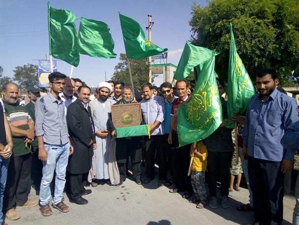 حضور کاروان زیر سایه خورشید در شهرستان+تصاویر