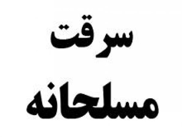 سارق مسلح در الیگودرز دستگیر شد