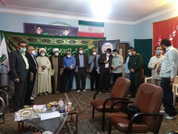 مراسم گرامیداشت روز بسیج مداحان در قم +تصاویر