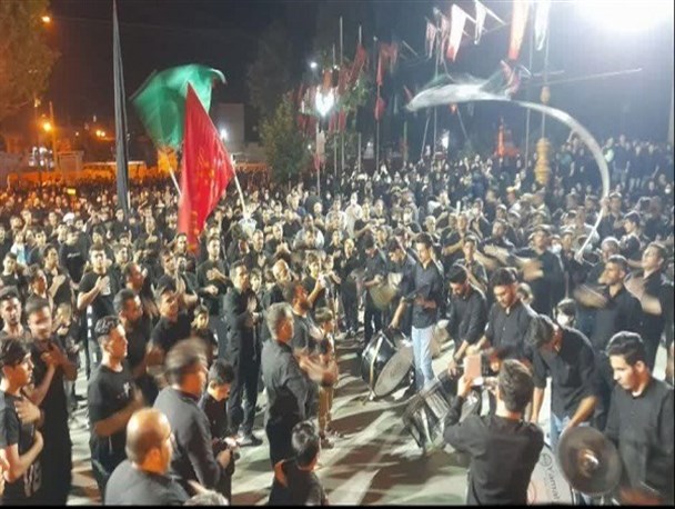 استان همدان عزادار سرور و سالار شهیدان/حال و هوای شهرها کربلایی شد