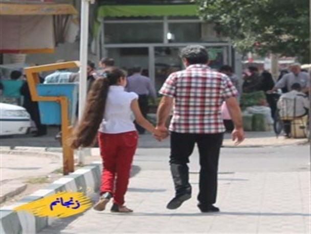 گیسوان رها شده در نسیم الهی+تصویر