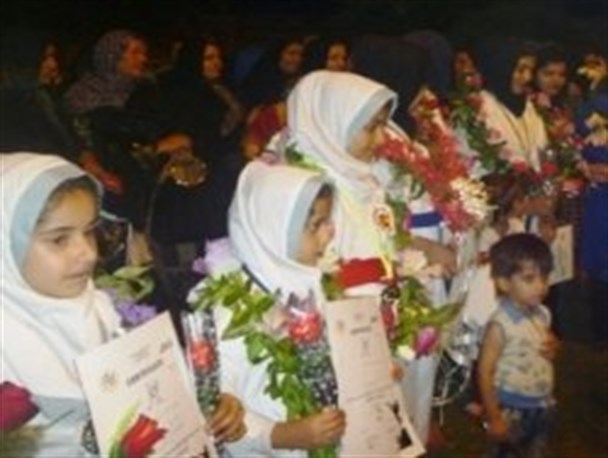 درخشش دختران کاراته کای چرام در مسابقات کشوری