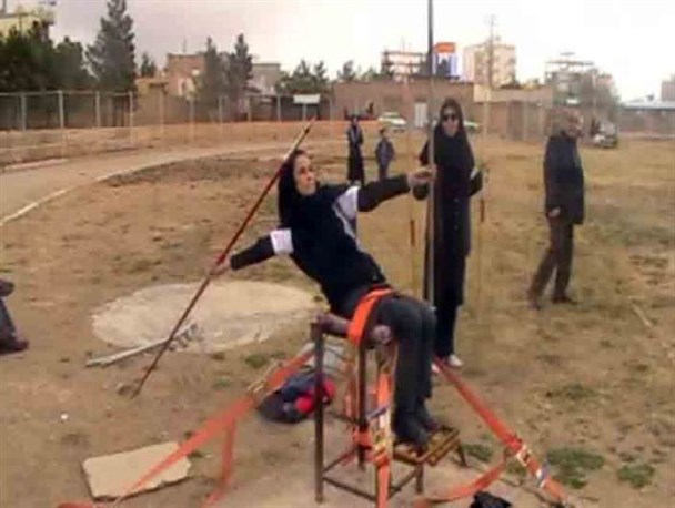 پرتابی پرتوان با جسمی ناتوان + تصاویر