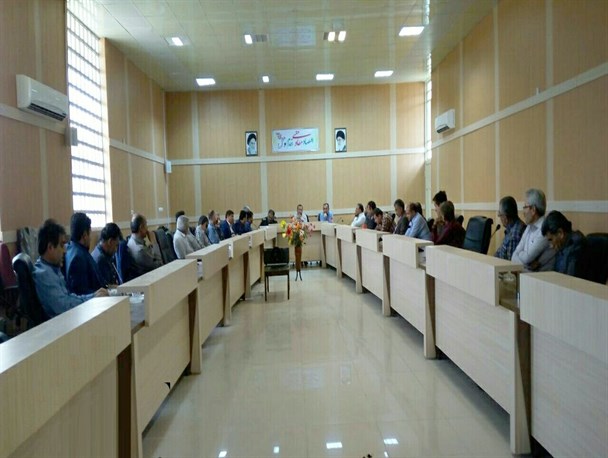 جلسه برنامه ریزی هفته دفاع مقدس در باغملک برگزار شد
